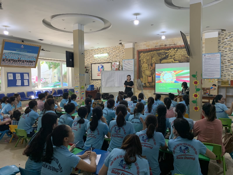 Tập huấn chuyên môn tháng 6 / 2020 của trung tâm Biển Dương