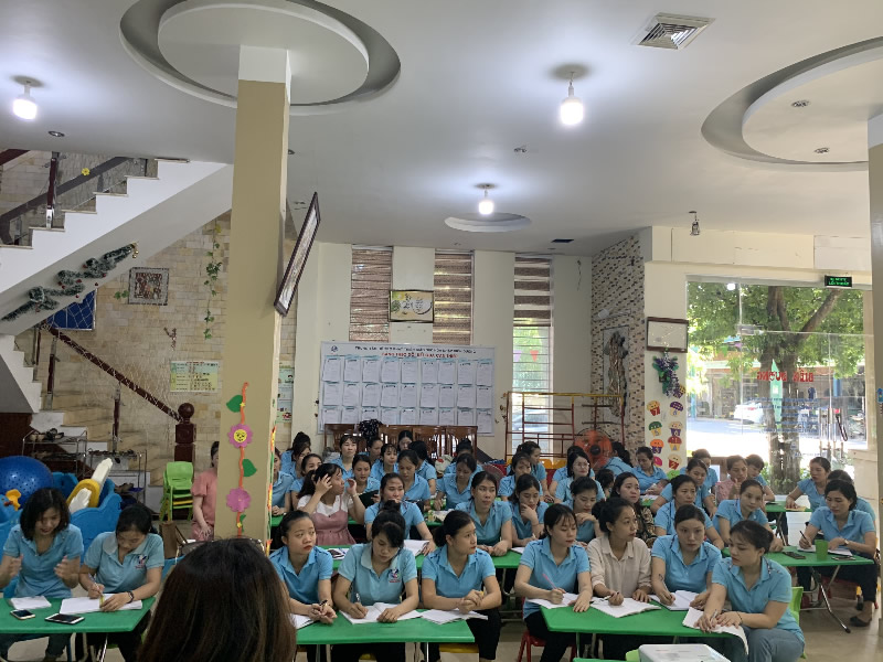 Tập huấn chuyên môn tháng 6 / 2020 của trung tâm Biển Dương